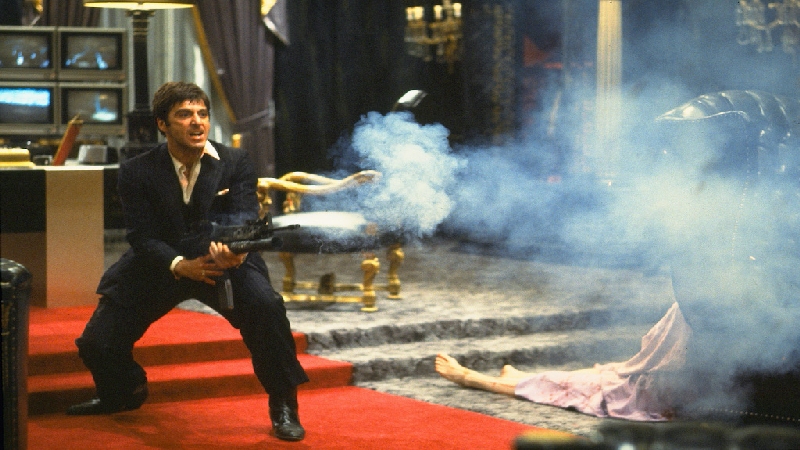 Al Pacino dans "Scarface" (film de Brian De Palma)