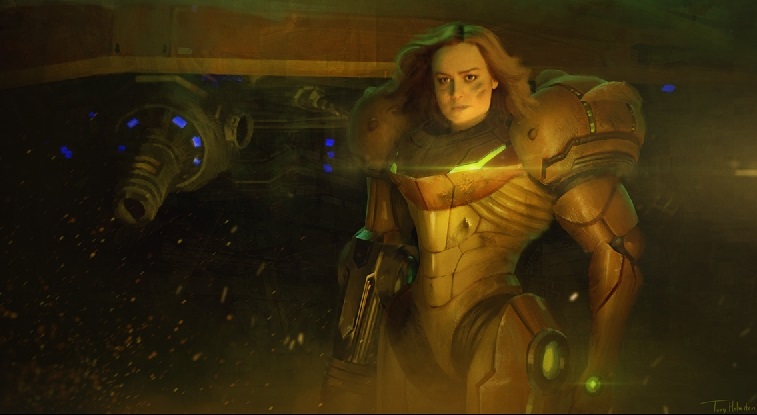 Brie Larson en Metroid