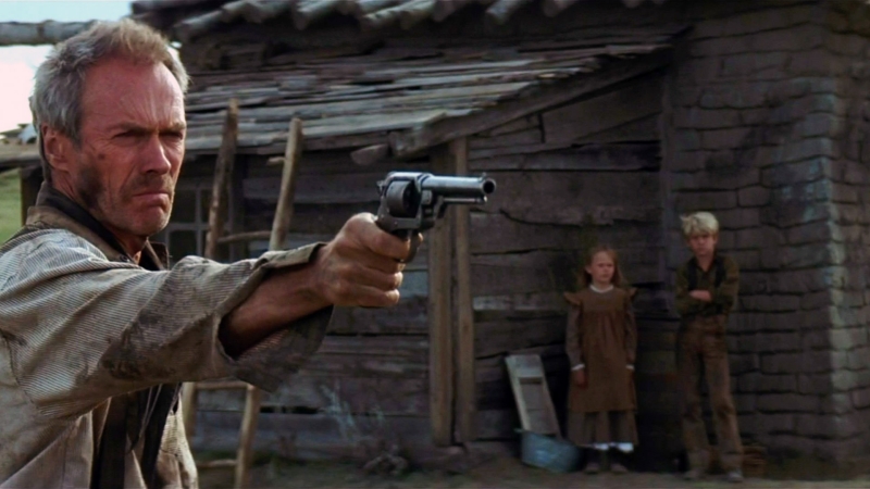 Clint Eastwood dans 'Impitoyable"