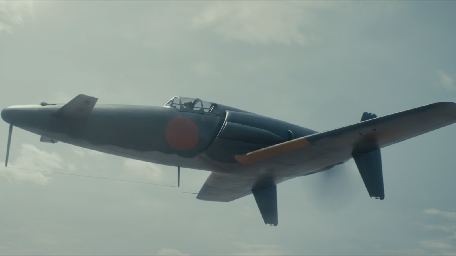 Le Kyūshū J7W Shinden est un chasseur expérimental japonais construit à deux exemplaires en 1944 et 1945 © Toho
