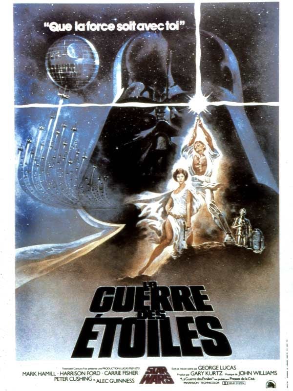 Star Wars - "la guerre des étoiles" - affiche