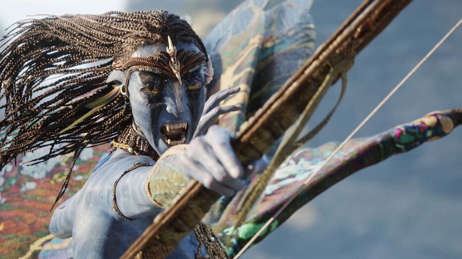 Zoe Saldaña dans le rôle de Neytiri