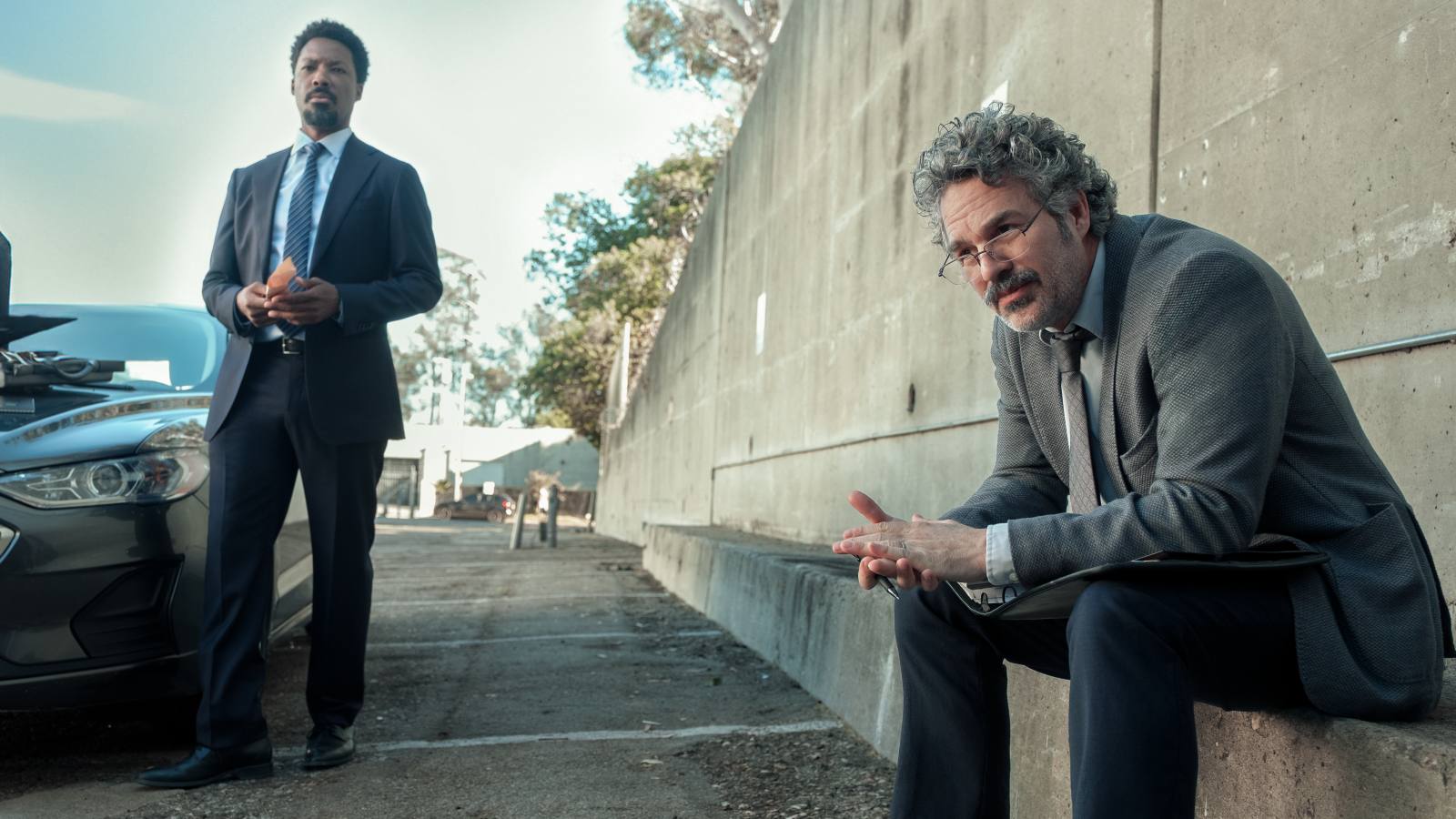 Variety vient d'écrire que Crime 101 "possède une atmosphère sombre et une complexité qui évoquent l’univers de Michael Mann dans Le Solitaire" © Sony Pictures Releasing France