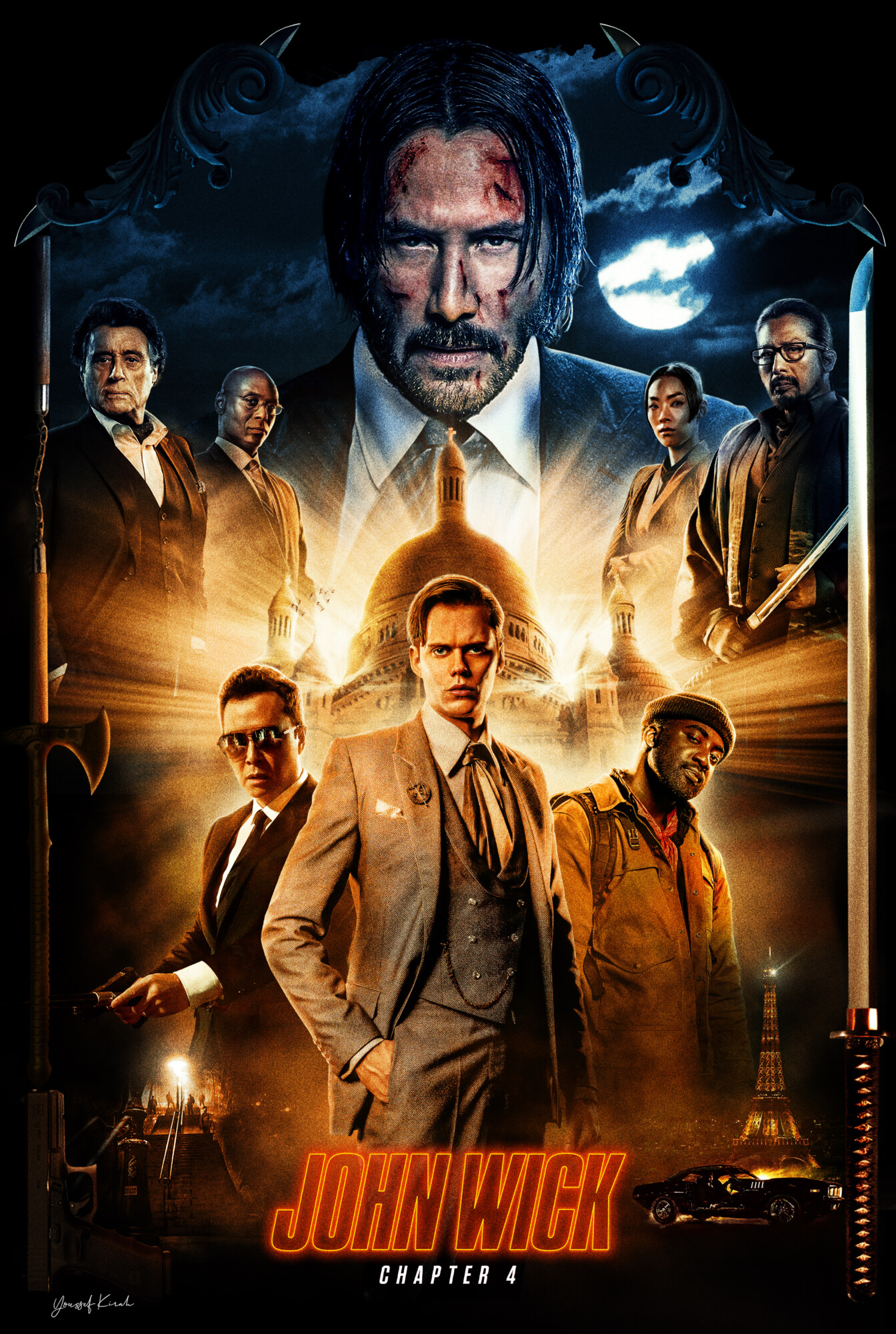 John Wick chapter 4 - affiche du film