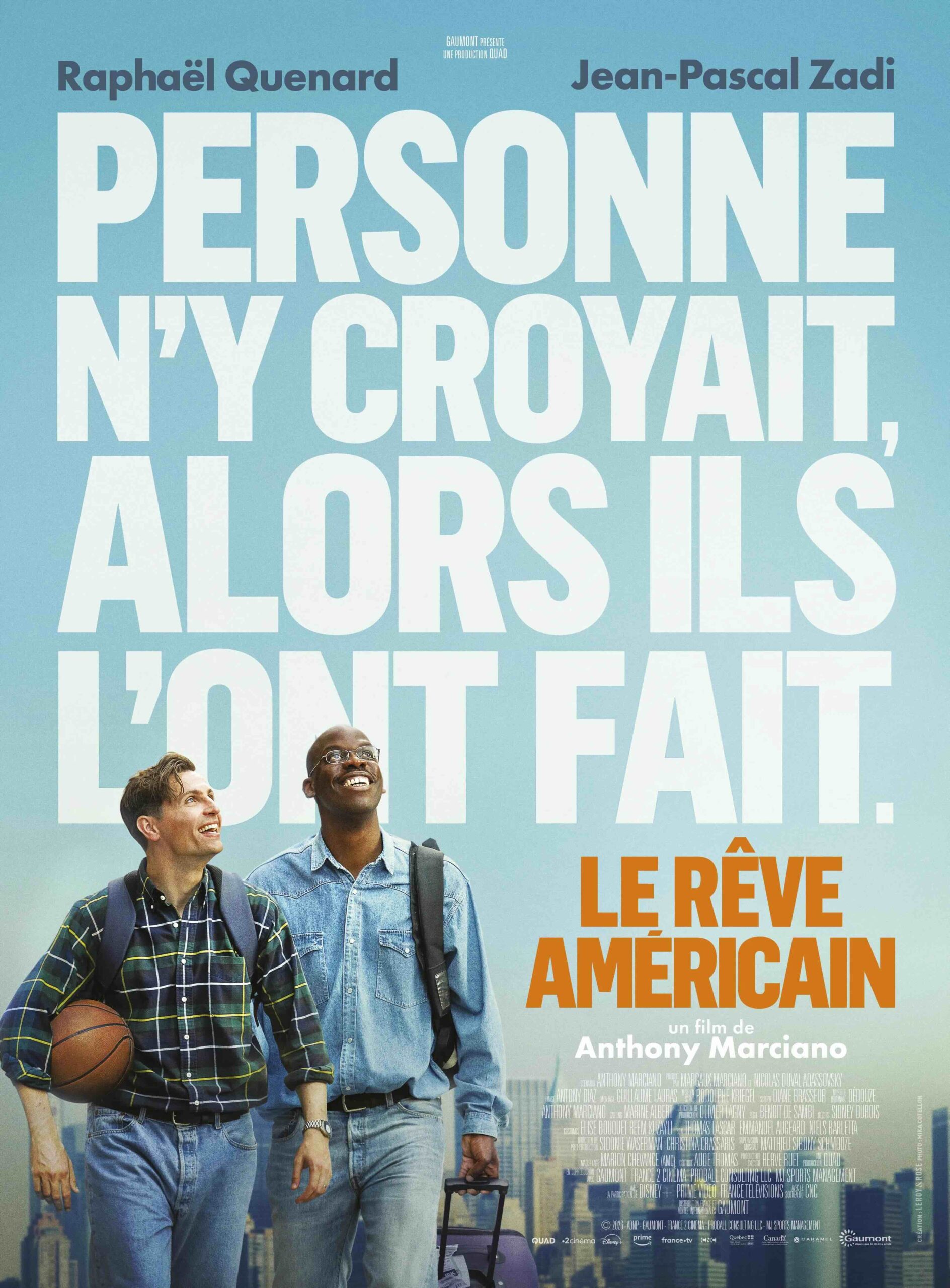 Le rêve américain -affiche du film