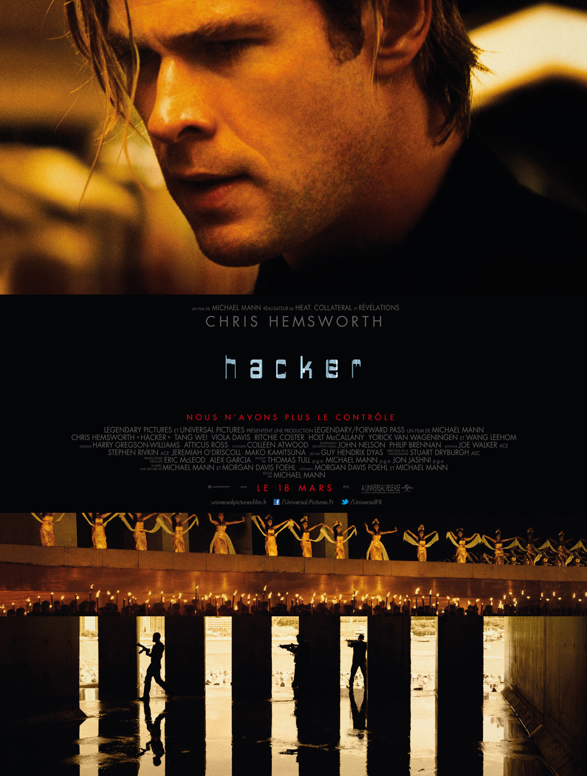 Hacker (Michael Mann) - affiche du film